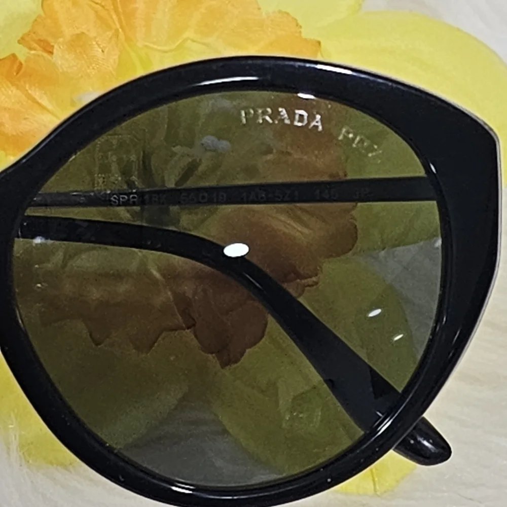 Prada womes 55mm sunglasses black